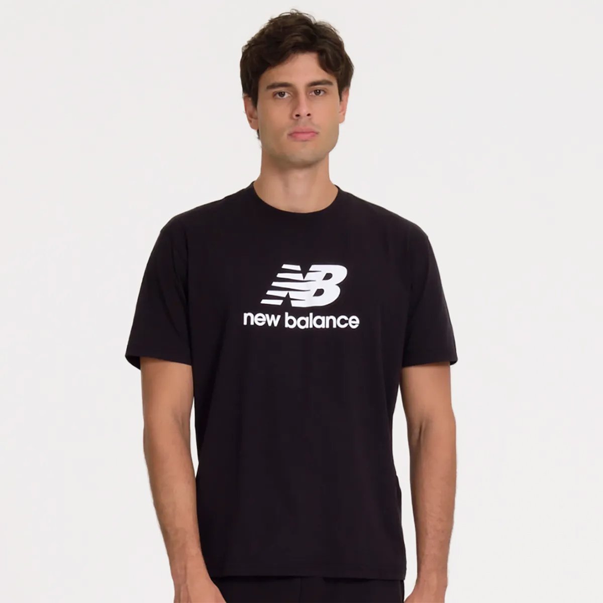 Camisa New Balance Essentials Preta