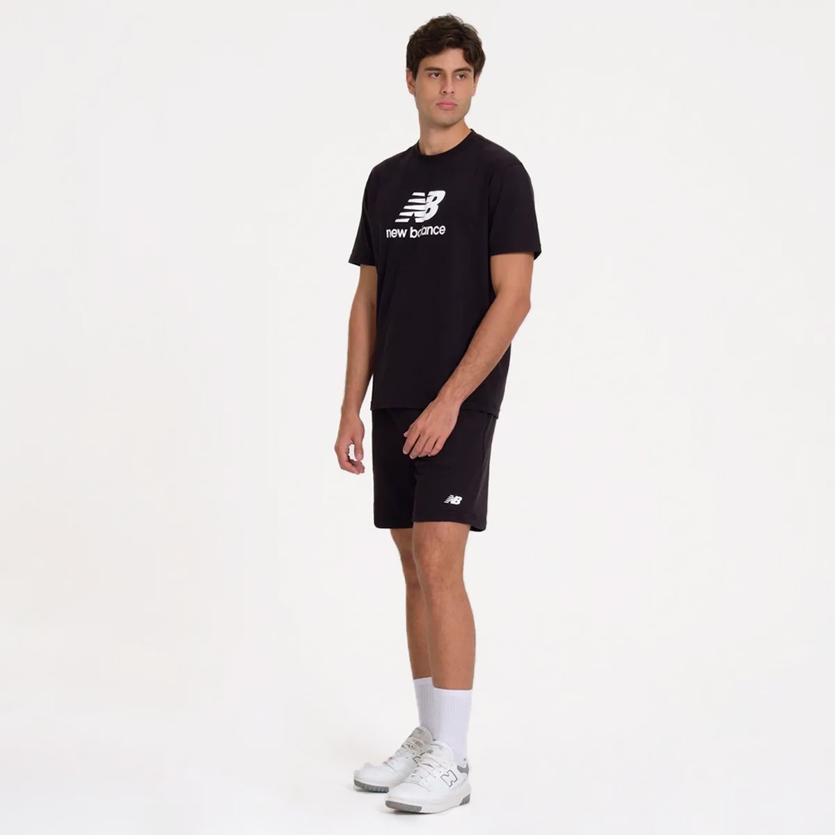 Camisa New Balance Essentials Preta Preto 2