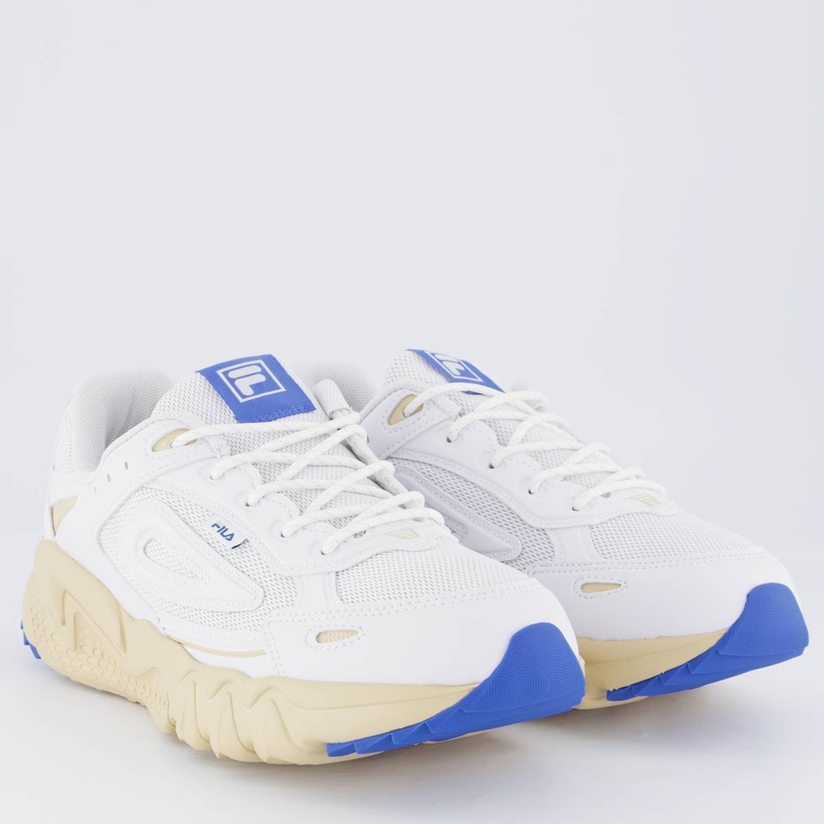 Tênis Fila Venture Tracer 2 Branco e Azul Branco 2