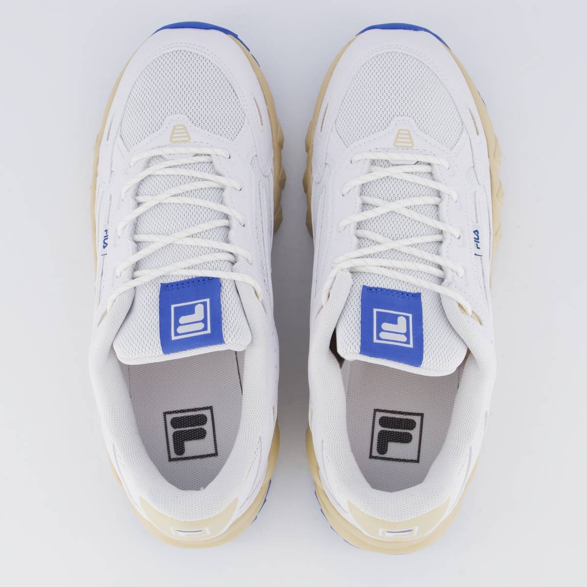 Tênis Fila Venture Tracer 2 Branco e Azul Branco 4