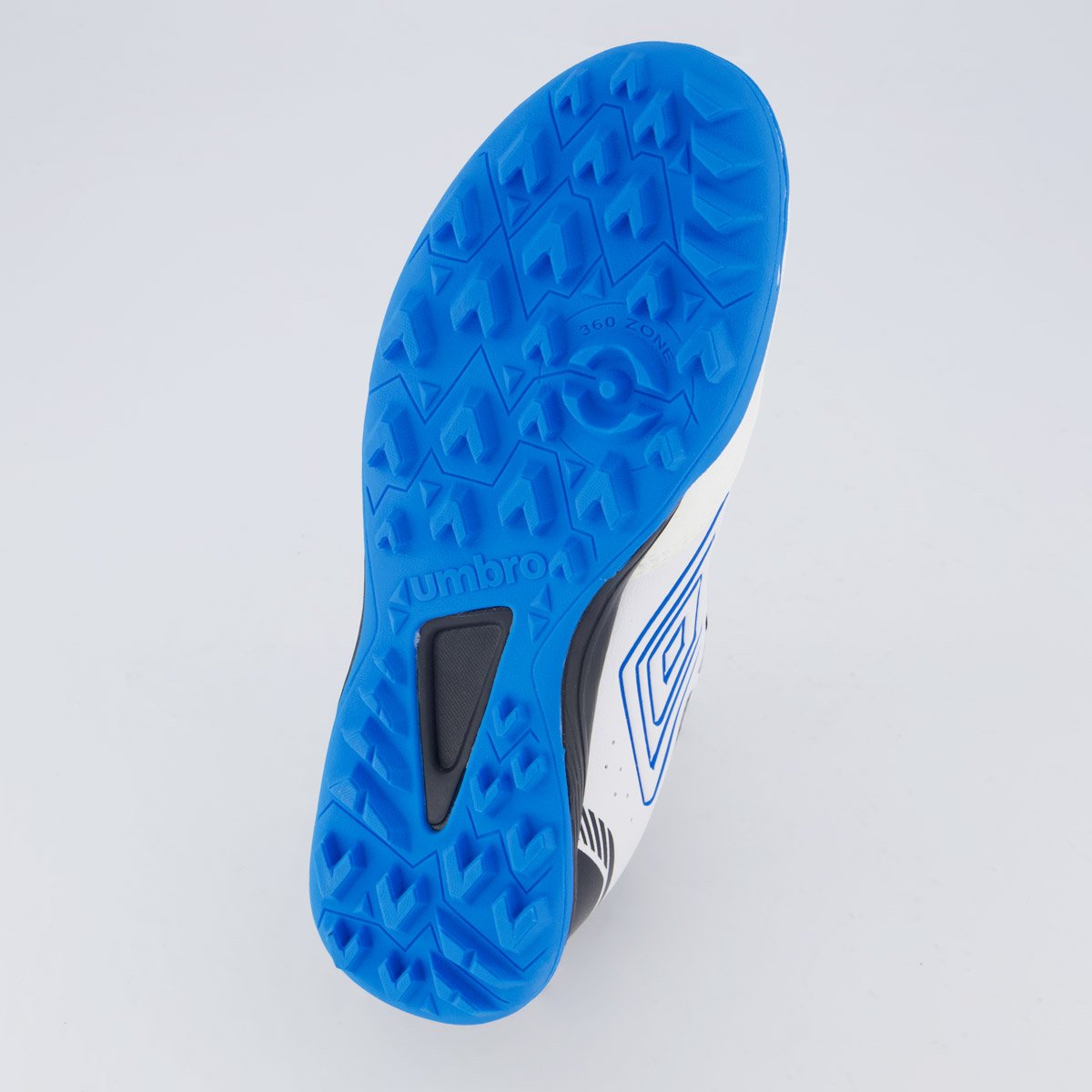 Chuteira Umbro Neo-Confort Society Branca Branco/Azul 5