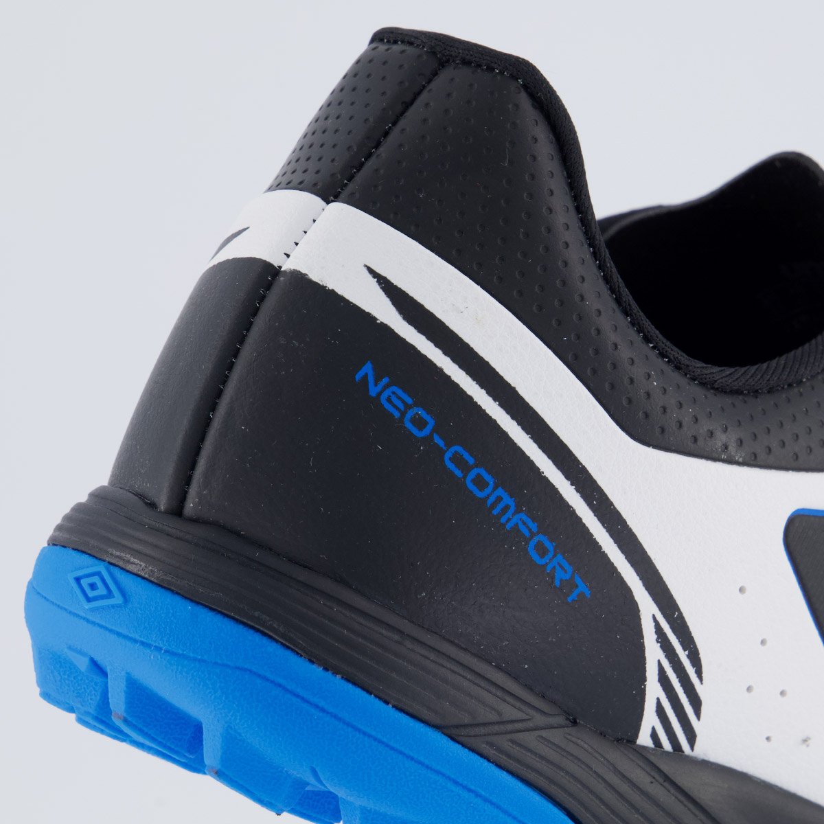 Chuteira Umbro Neo-Confort Society Branca Branco/Azul 6