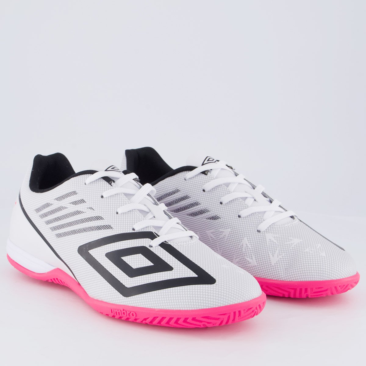 Chuteira Umbro Velocita Décimo Club Futsal Cinza Branco 2