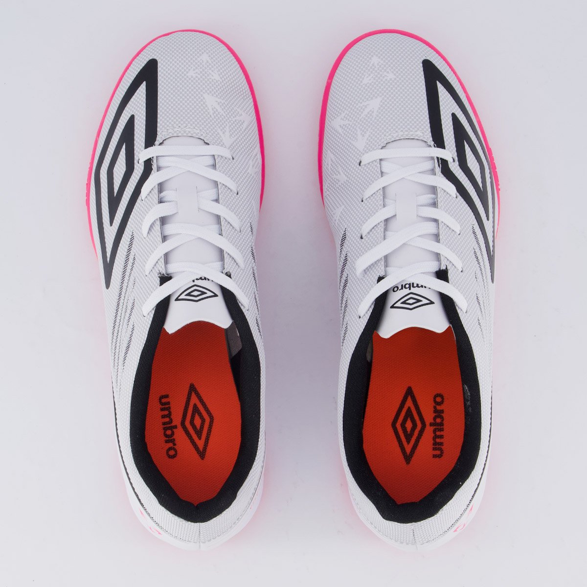 Chuteira Umbro Velocita Décimo Club Futsal Cinza Branco 4