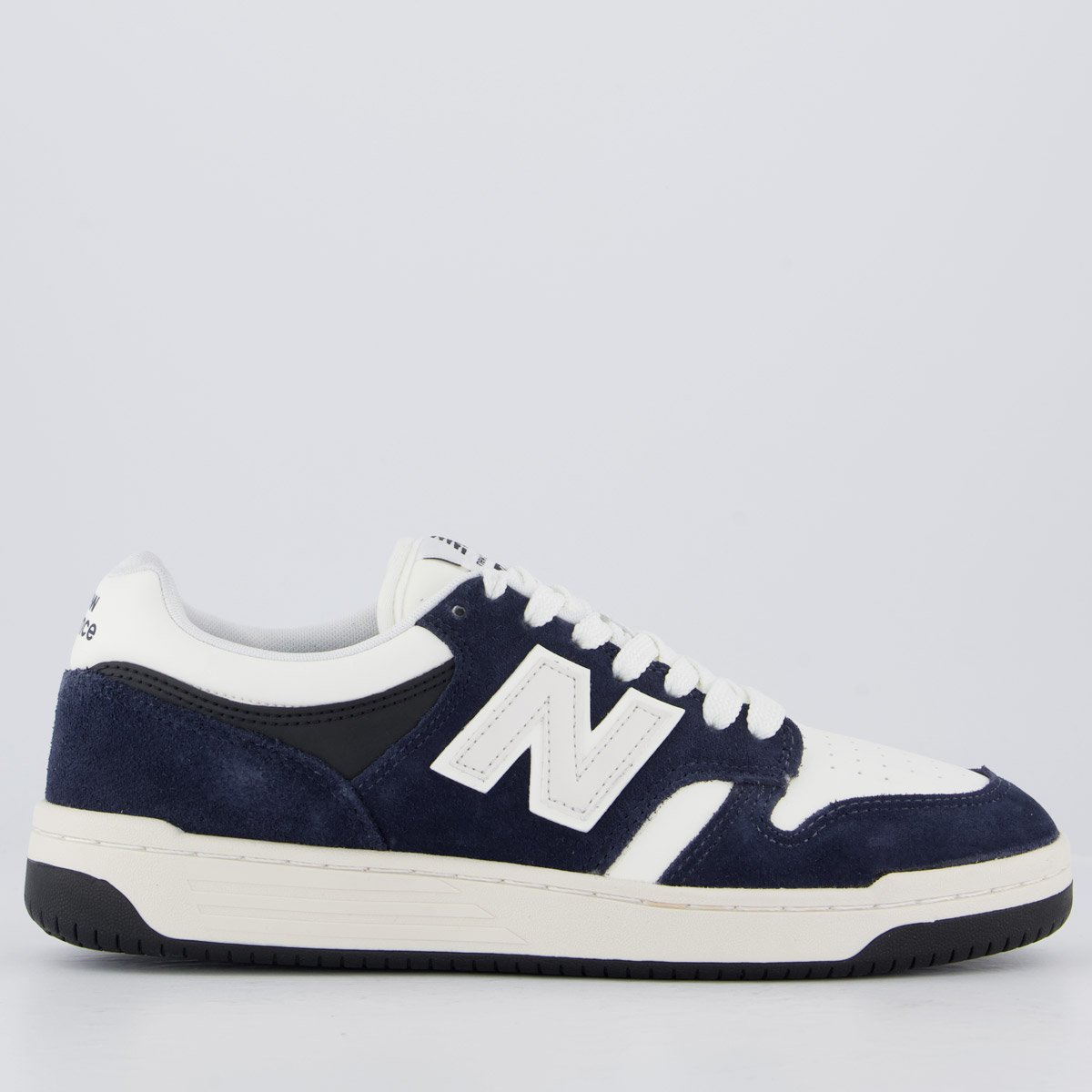 Tênis New Balance 480 Low Marinho e Branco