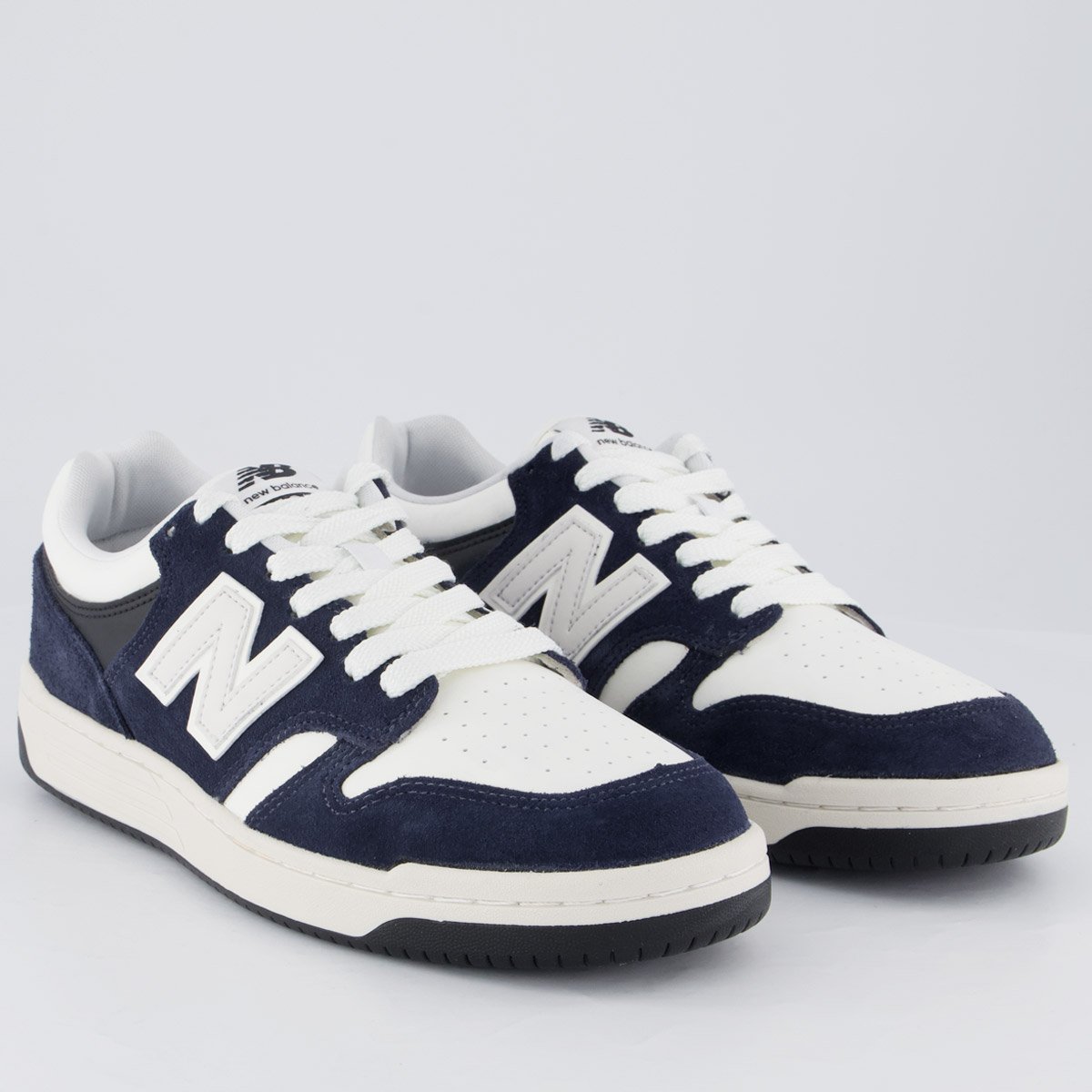 Tênis New Balance 480 Low Marinho e Branco Azul Marinho 2