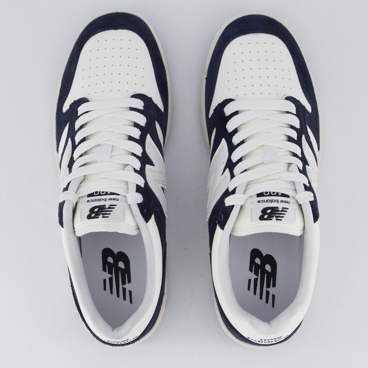 Tênis New Balance 480 Low Marinho e Branco Azul Marinho 4