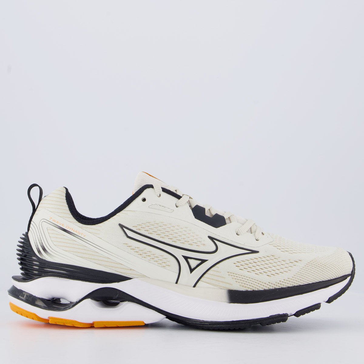 Tênis Mizuno Wave Dynasty 7 Bege