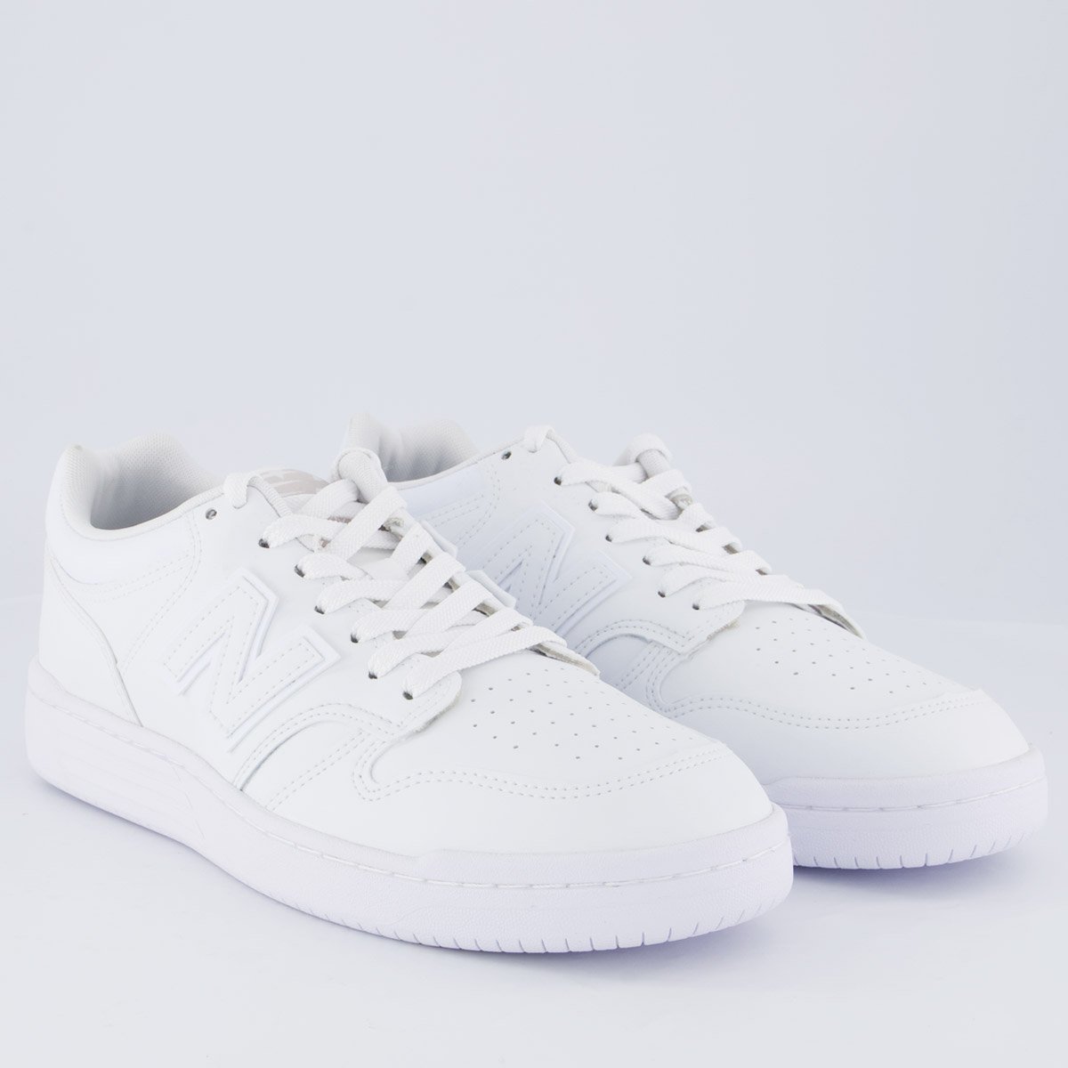 Tênis New Balance 480 Low Feminino Branco Branco 2