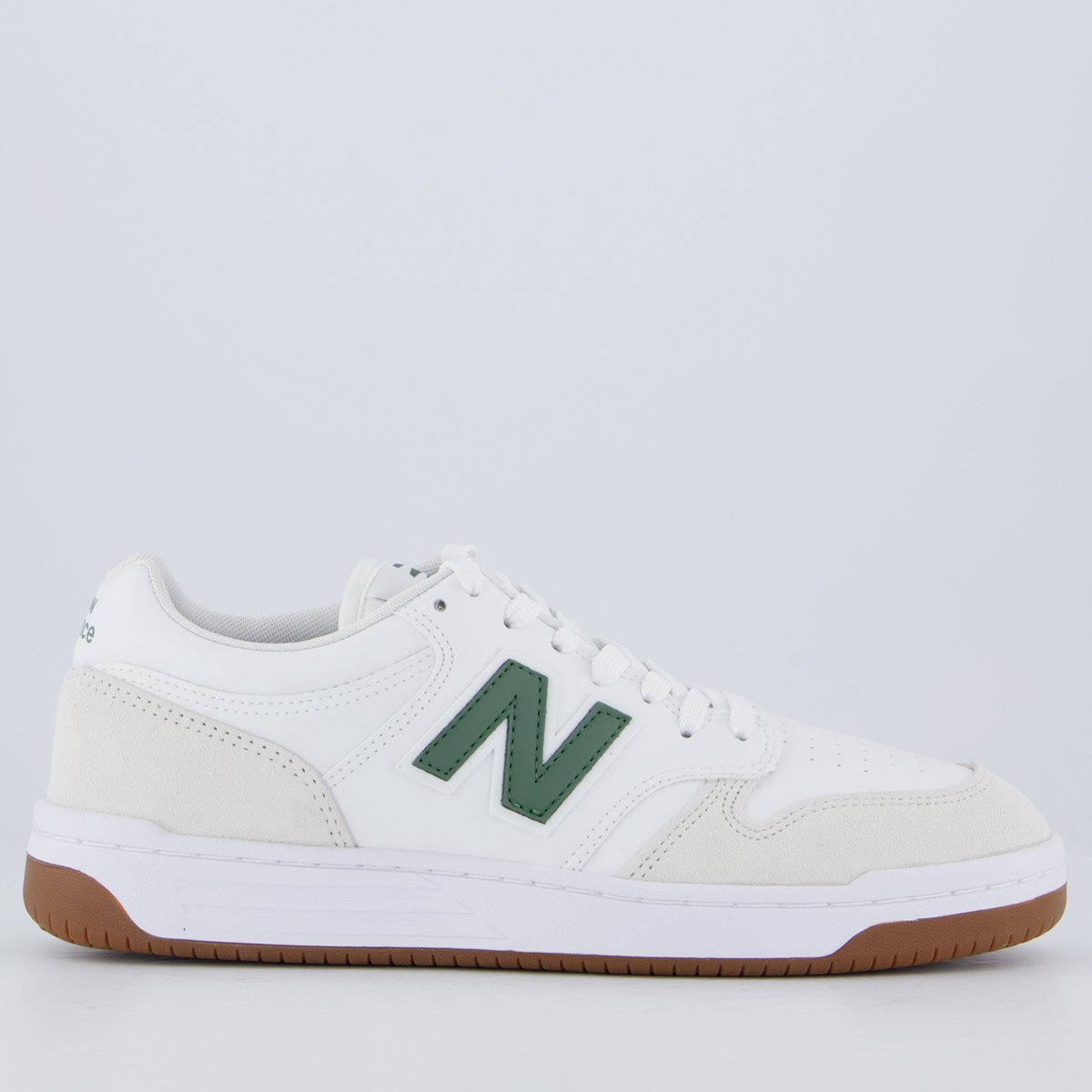 Tênis New Balance 480 Low Feminino Branco e Verde