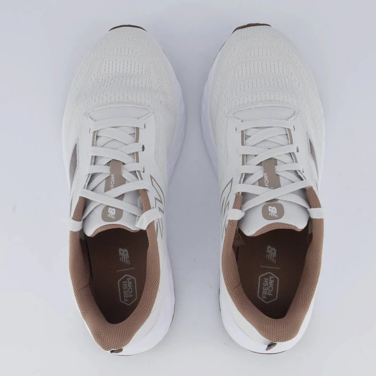 Tênis New Balance Fresh Foam Arishi V4 Cinza e Marrom Bege 4