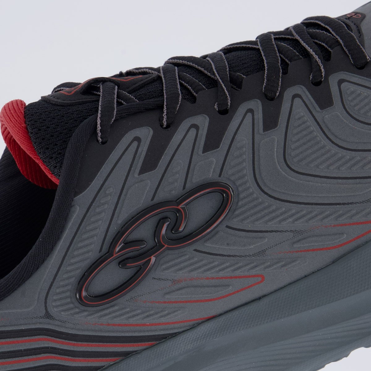 Tênis Olympikus Volcan 2 Cinza e Preto Cinza 7