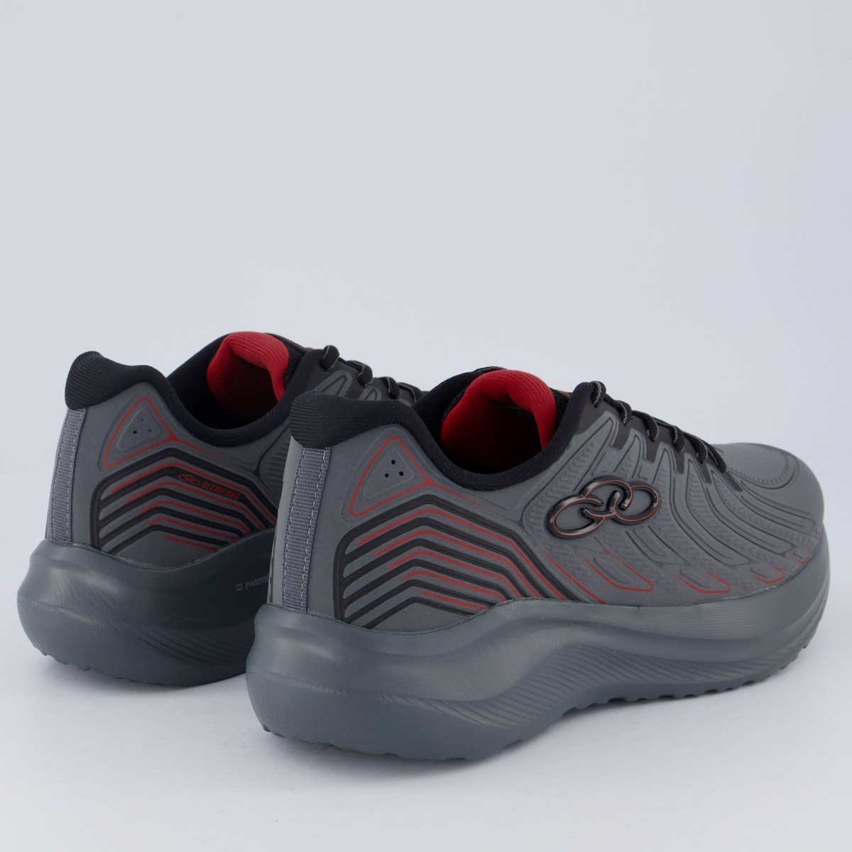 Tênis Olympikus Volcan 2 Cinza e Preto Cinza 3