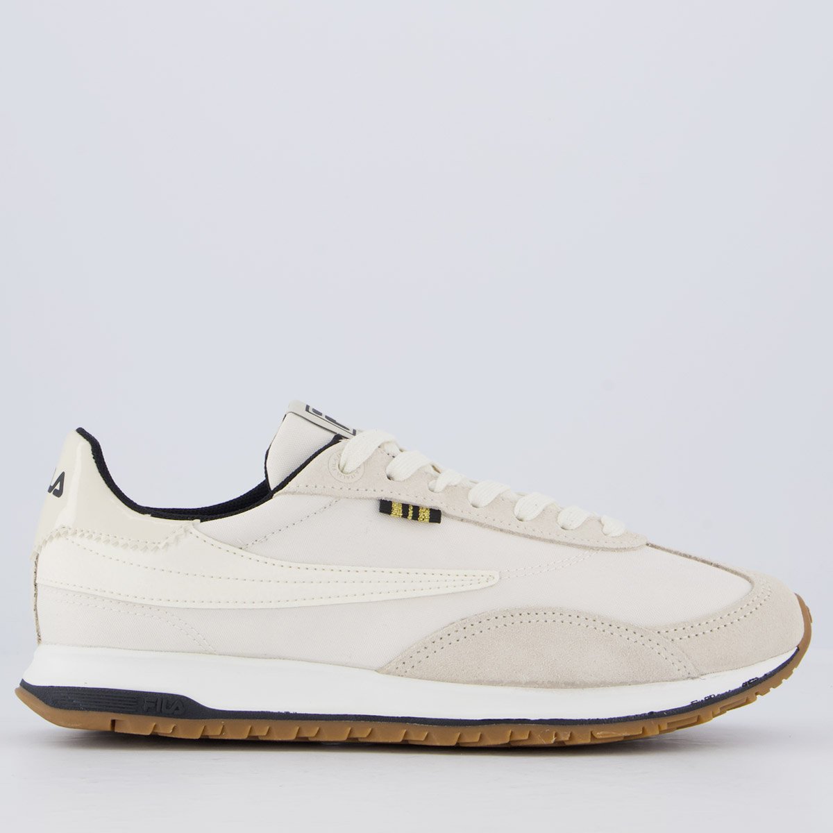 Tênis Fila 70 Trainer Feminino Bege e Preto