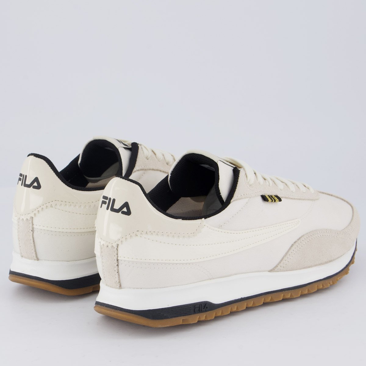 Tênis Fila 70 Trainer Feminino Bege e Preto Bege 3