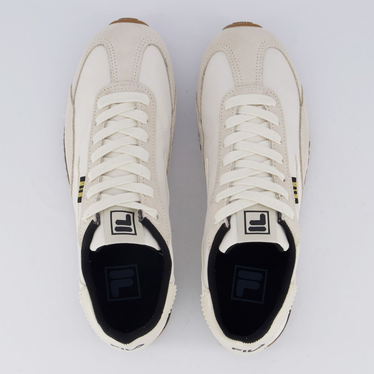 Tênis Fila 70 Trainer Feminino Bege e Preto Bege 4