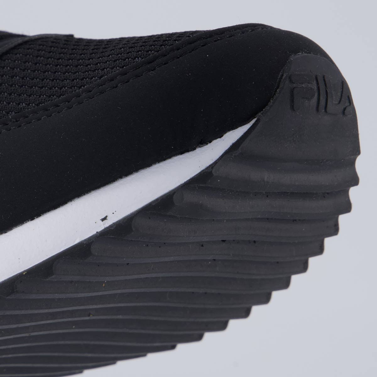 Tênis Fila Euro Jogger Sport II Feminino Preto e Rosa Preto 8