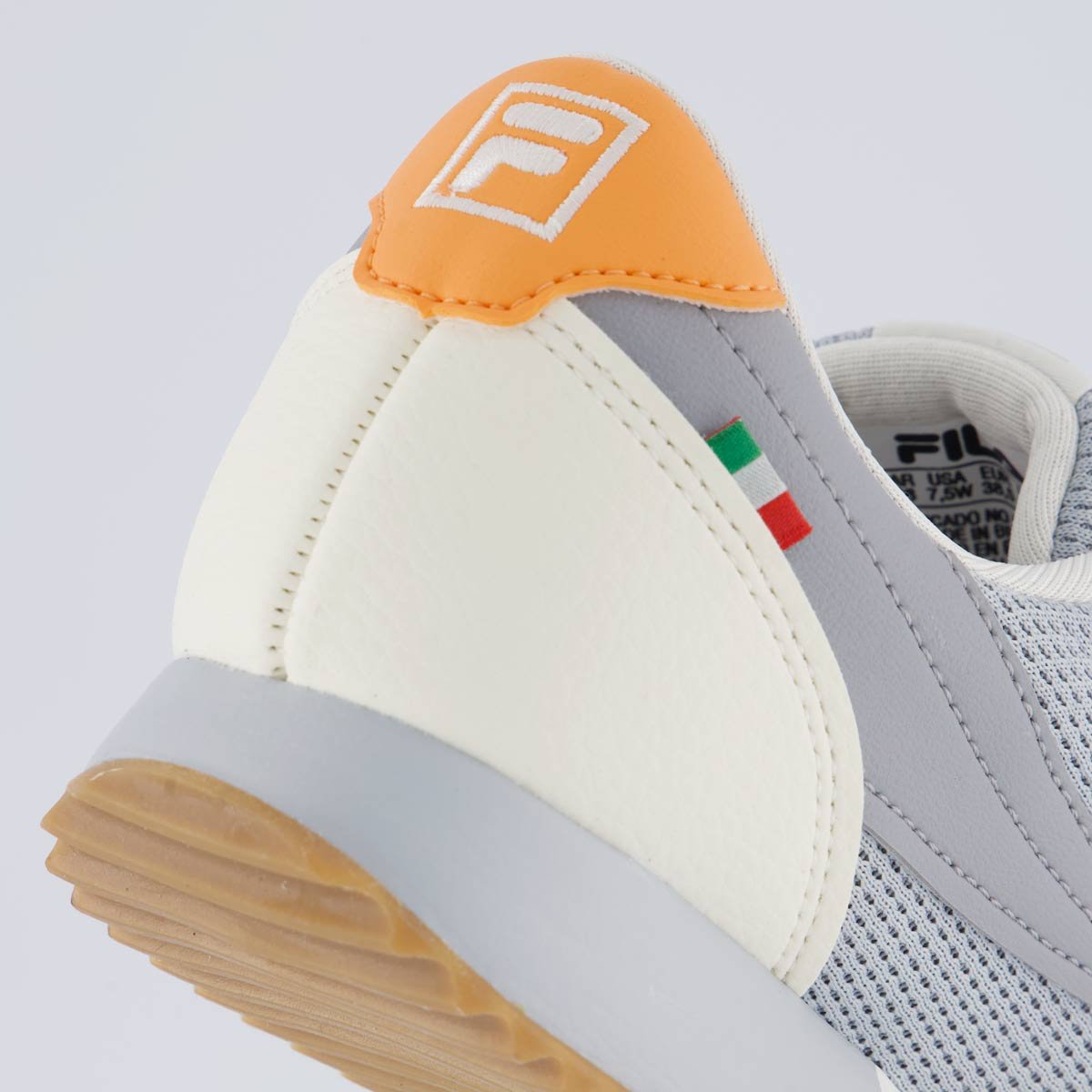 Tênis Fila Euro Jogger Sport II Feminino Cinza e Bege Cinza 6