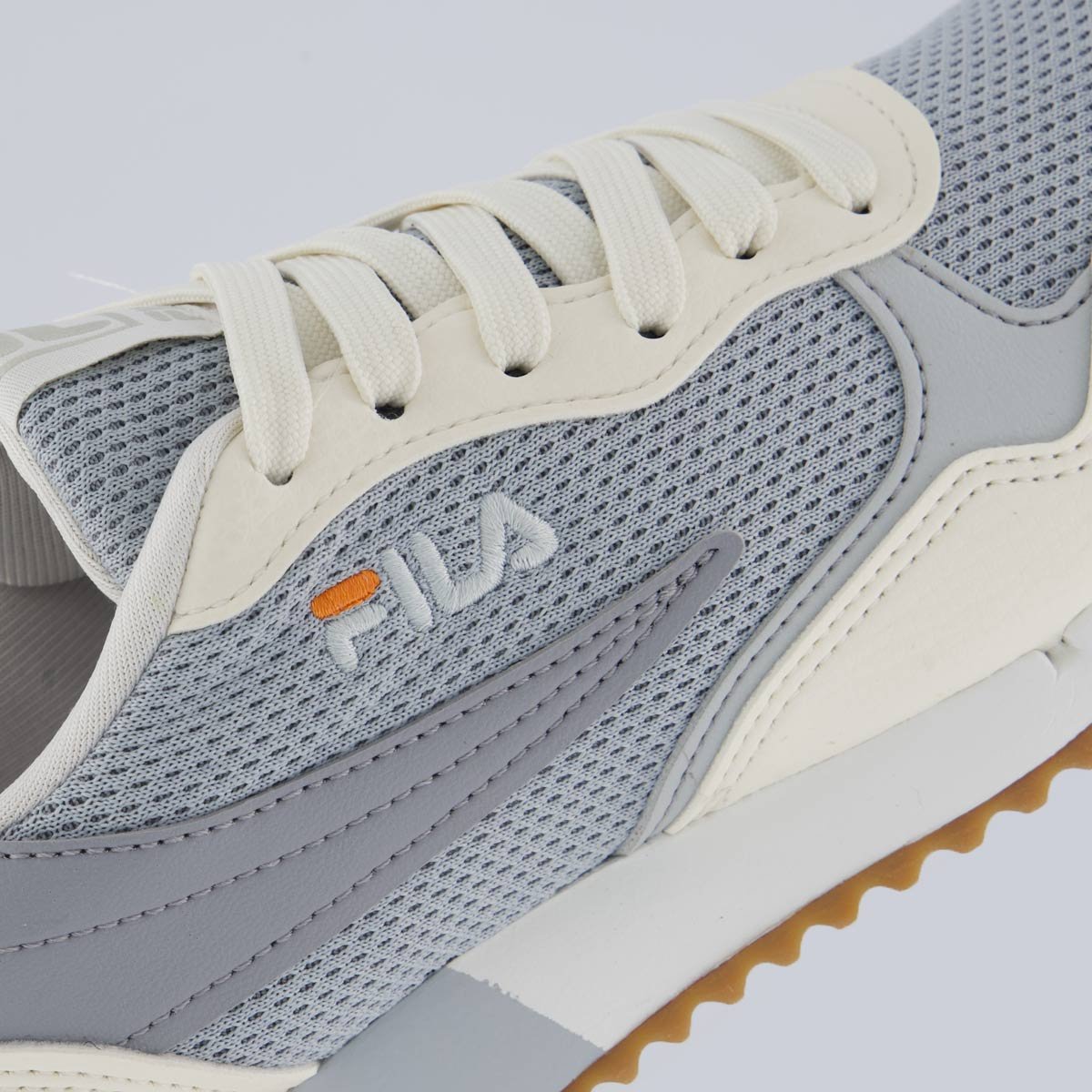 Tênis Fila Euro Jogger Sport II Feminino Cinza e Bege Cinza 7