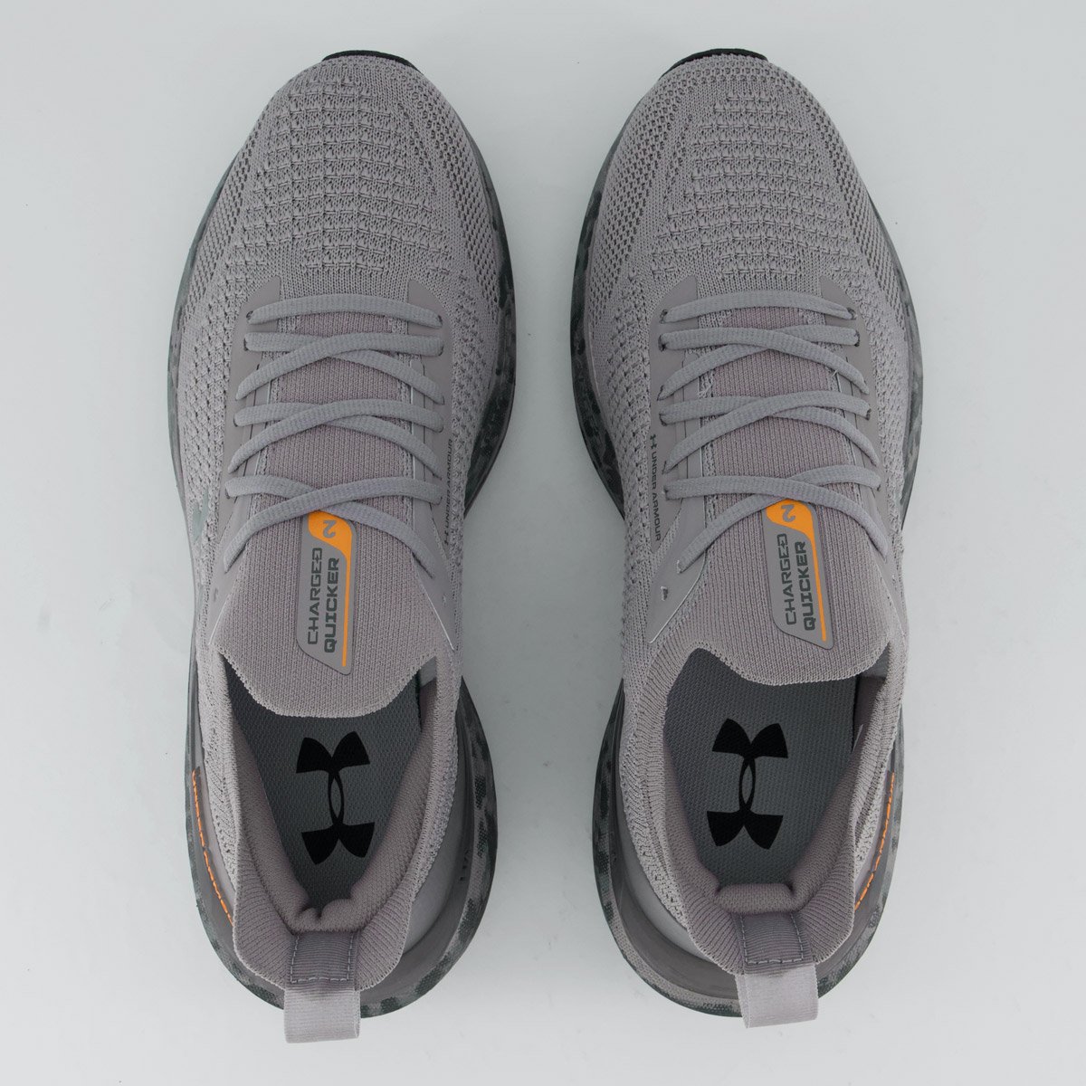Tênis Under Armour Charged Quicker 2 Cinza Escuro Cinza 4