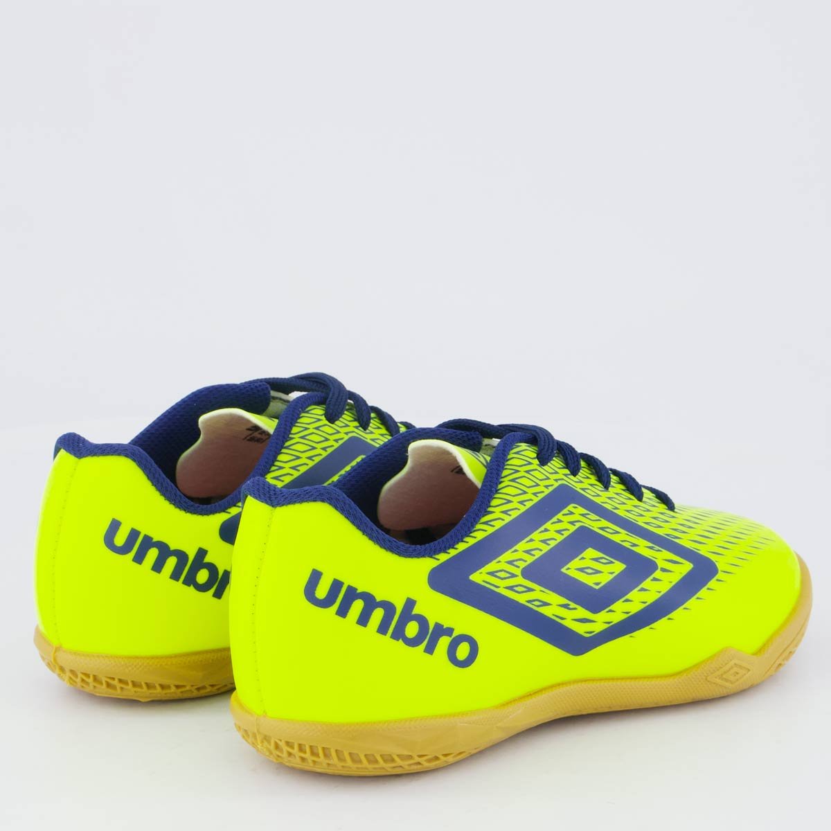 Chuteira Umbro X-Diamond Futsal Juvenil Verde Amarelo 3