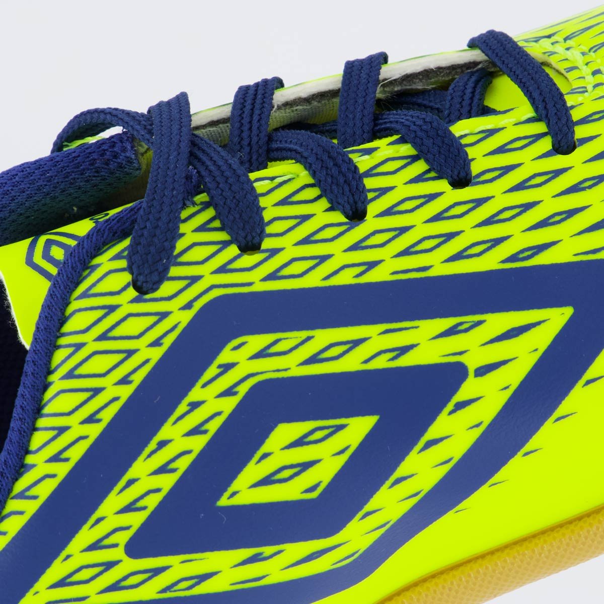 Chuteira Umbro X-Diamond Futsal Juvenil Verde Amarelo 7