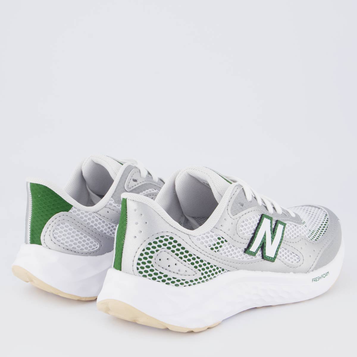 Tênis New Balance Fresh Foam Arishi V4 Feminino Cinza Cinza 3