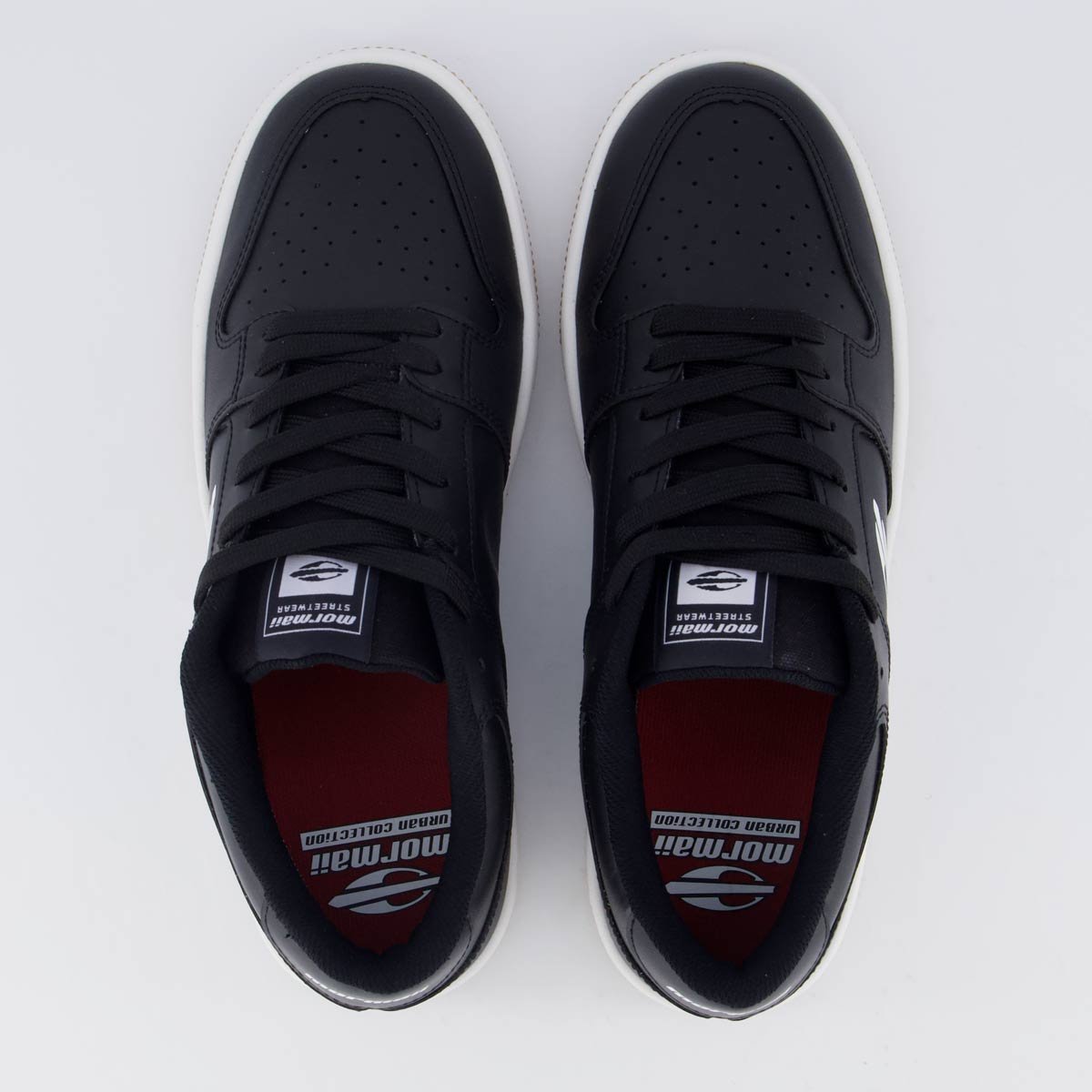 Tênis Mormaii Action Preto Branco e Marrom Preto 4