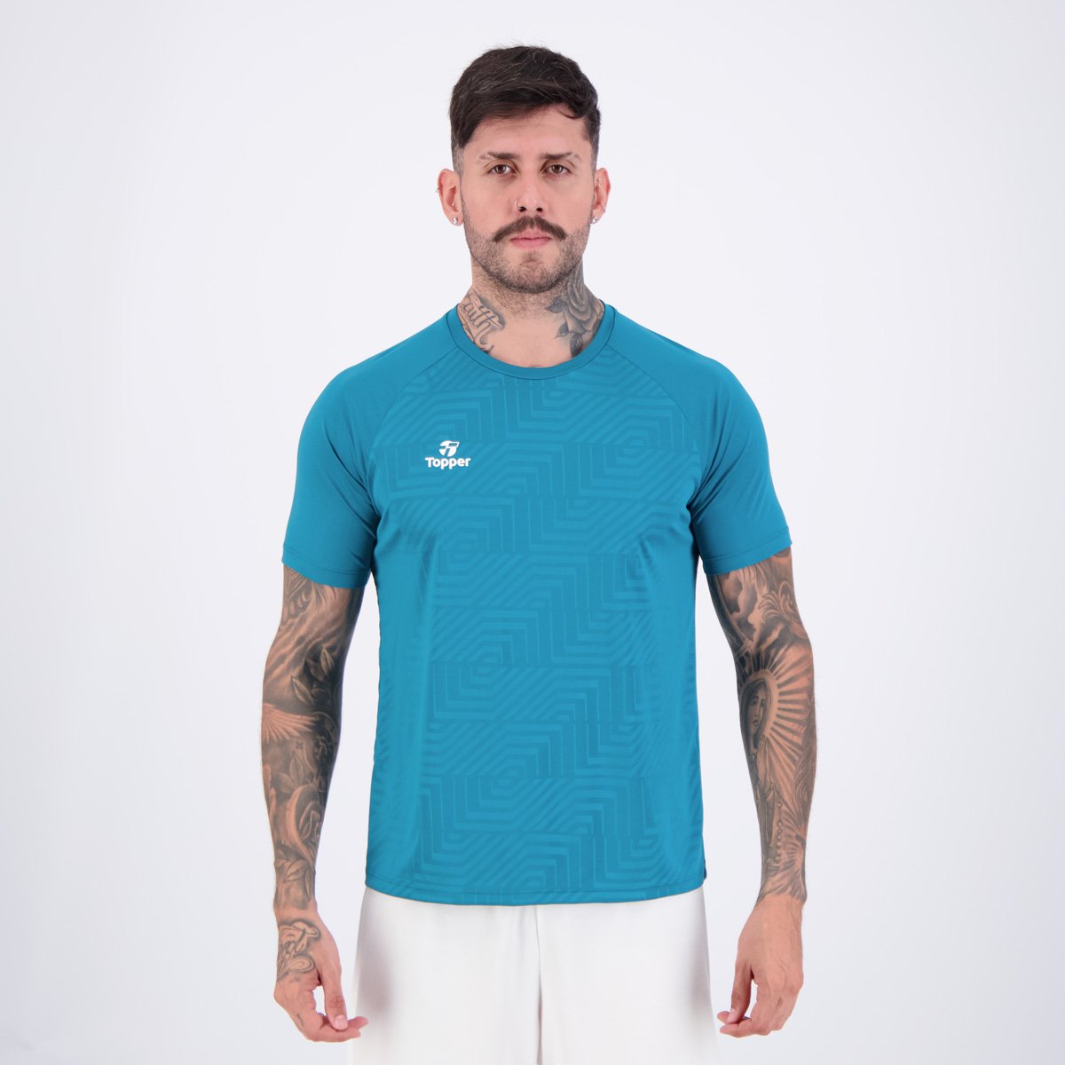 Camiseta Topper Deep V Verde