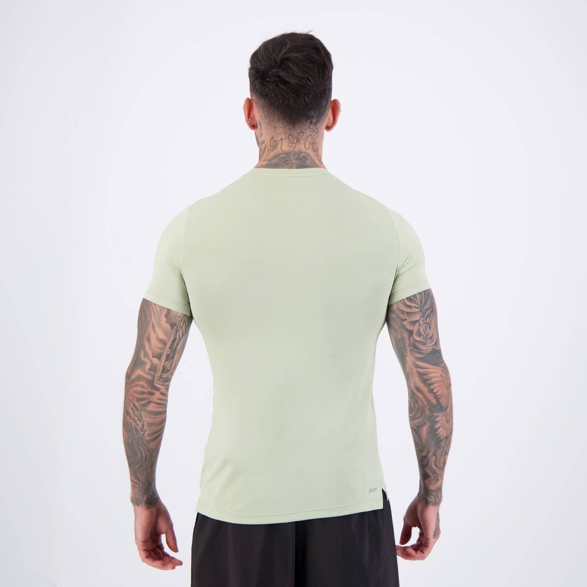Camiseta New Balance Sport Essentials Logo Verde Verde 4