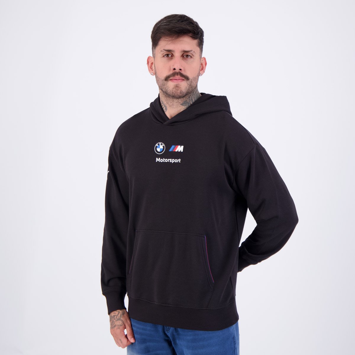 Moletom Puma BMW MMS ESS+ Preto Preto 3