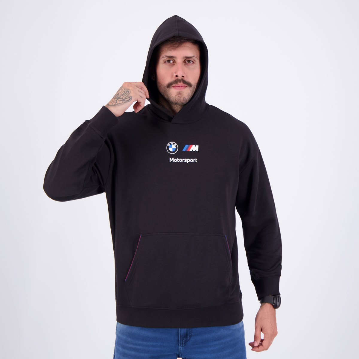 Moletom Puma BMW MMS ESS+ Preto Preto 6