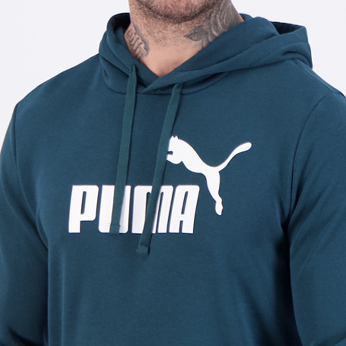 Moletom Puma ESS No. 1 Logo TR Verde Verde 5