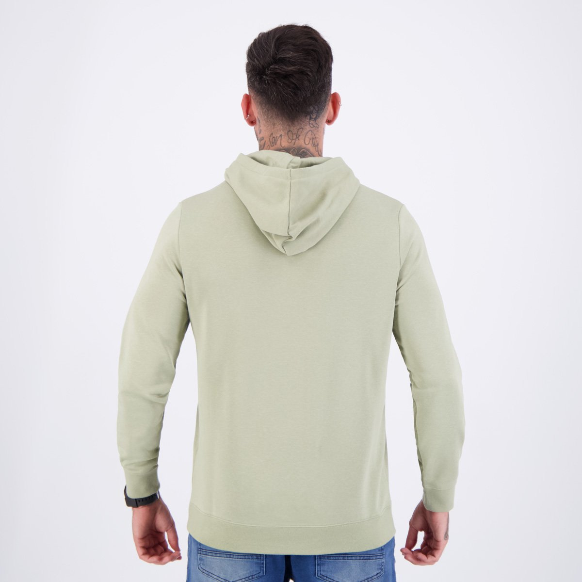 Moletom Puma ESS No. 1 Logo TR Verde Claro Verde 4