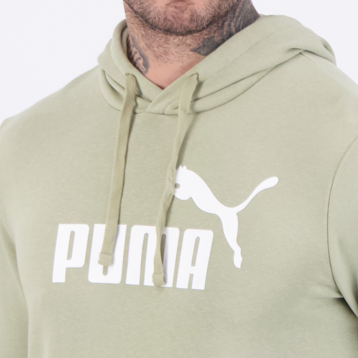 Moletom Puma ESS No. 1 Logo TR Verde Claro Verde 5