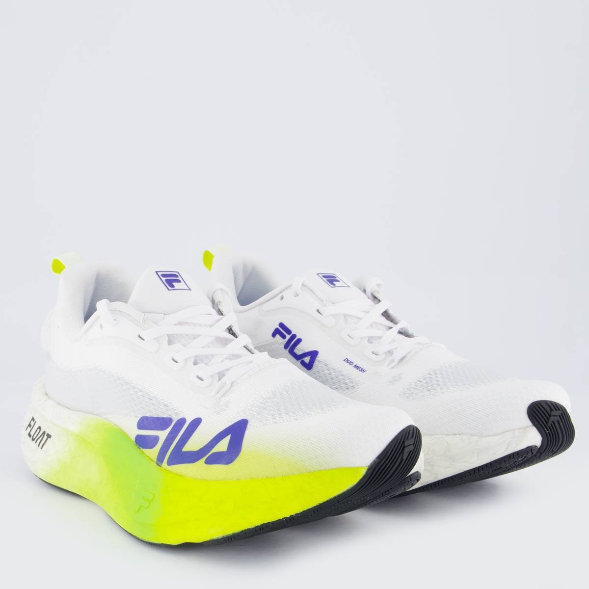 Tênis Fila Float Maxxi 2 Pro Branco e Verde Limão Branco 2