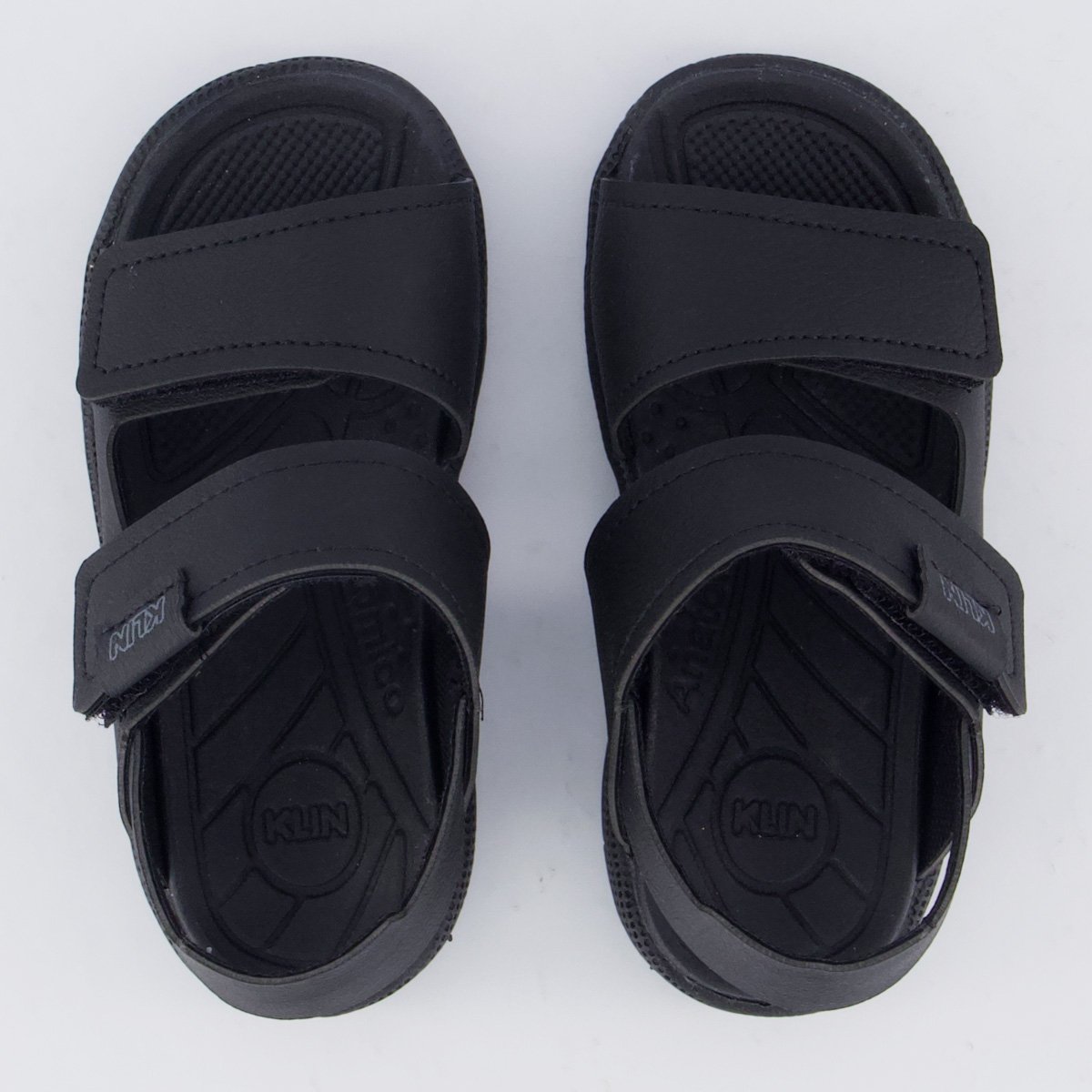 Papete Klin Tic Tac Infantil Preta e Cinza Preto 4