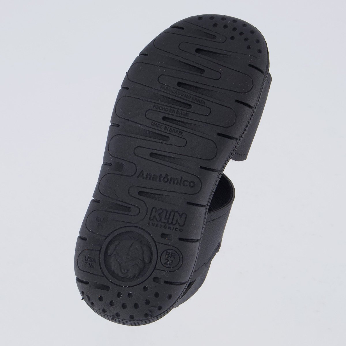 Papete Klin Tic Tac Infantil Preta e Cinza Preto 5