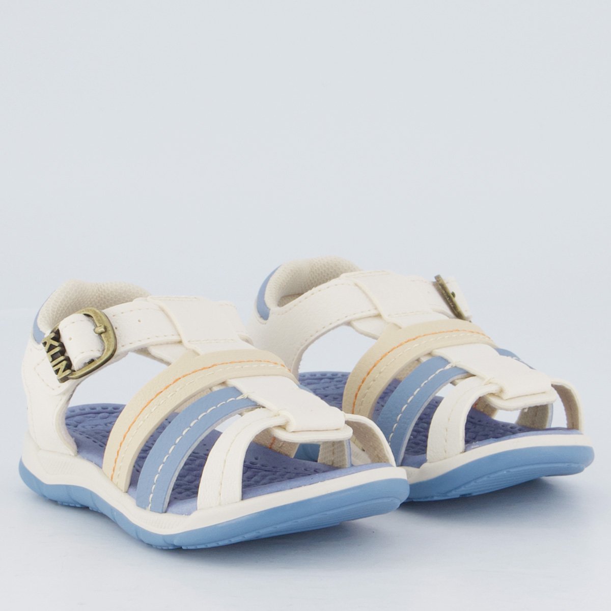 Papete Klin Line Play Infantil Off White Branco/Azul 2