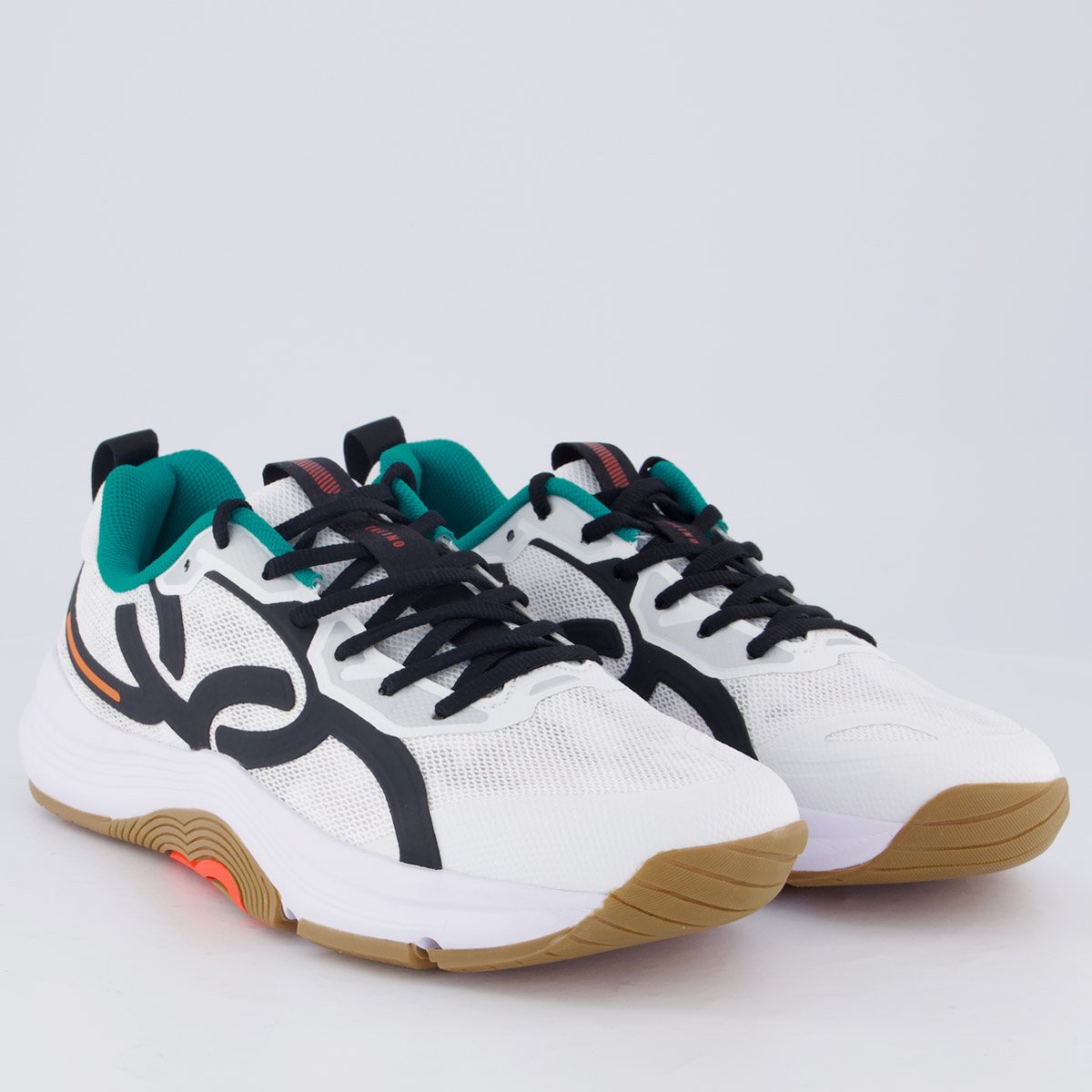 Tênis Olympikus Treino Branco e Preto Branco/Preto 2