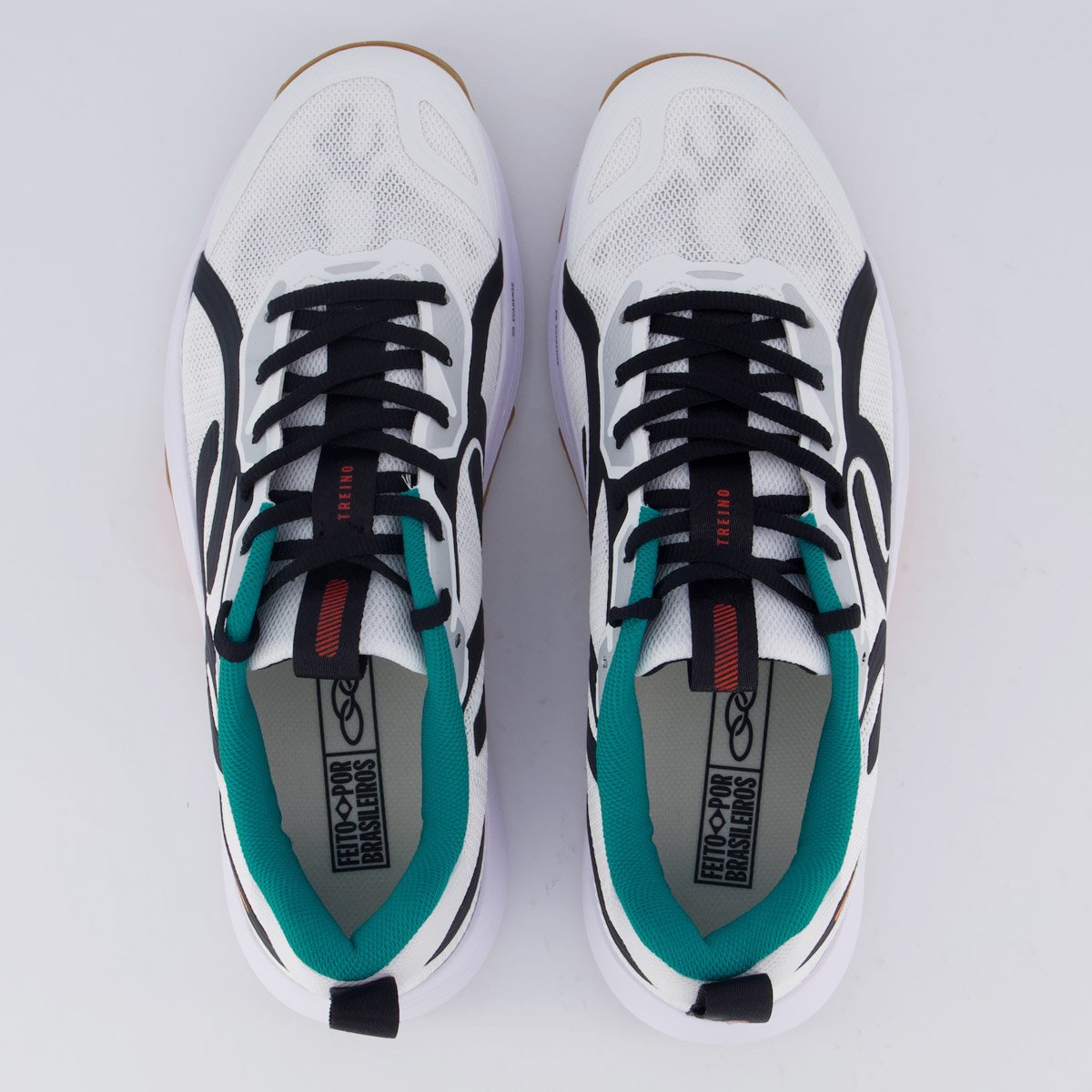 Tênis Olympikus Treino Branco e Preto Branco/Preto 4