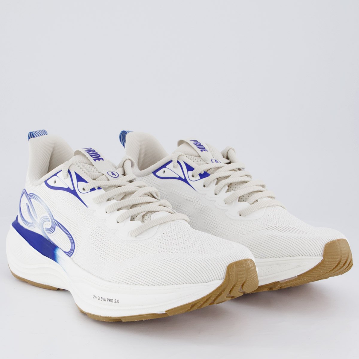 Tênis Olympikus Pride 4 Branco e Marinho Branco/Azul 2