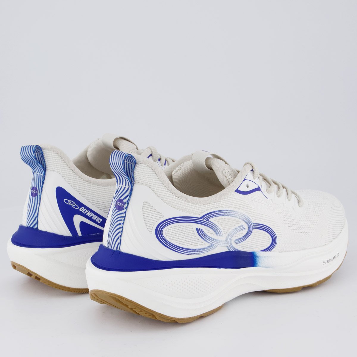 Tênis Olympikus Pride 4 Branco e Marinho Branco/Azul 3