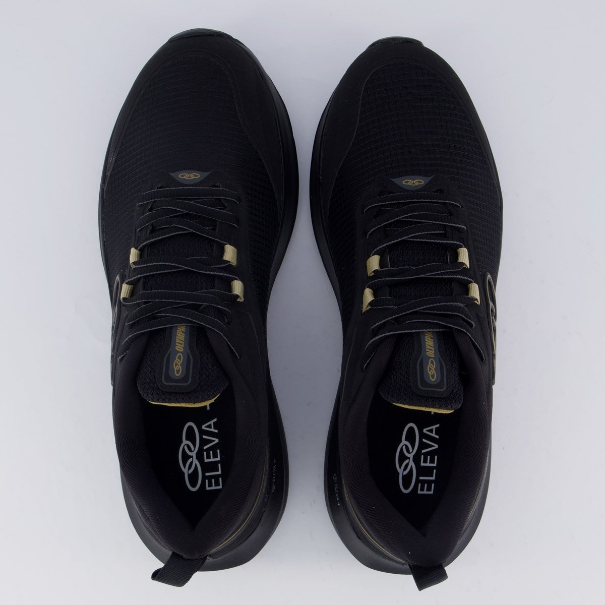 Tênis Olympikus Cosmo Preto e Dourado Preto 4