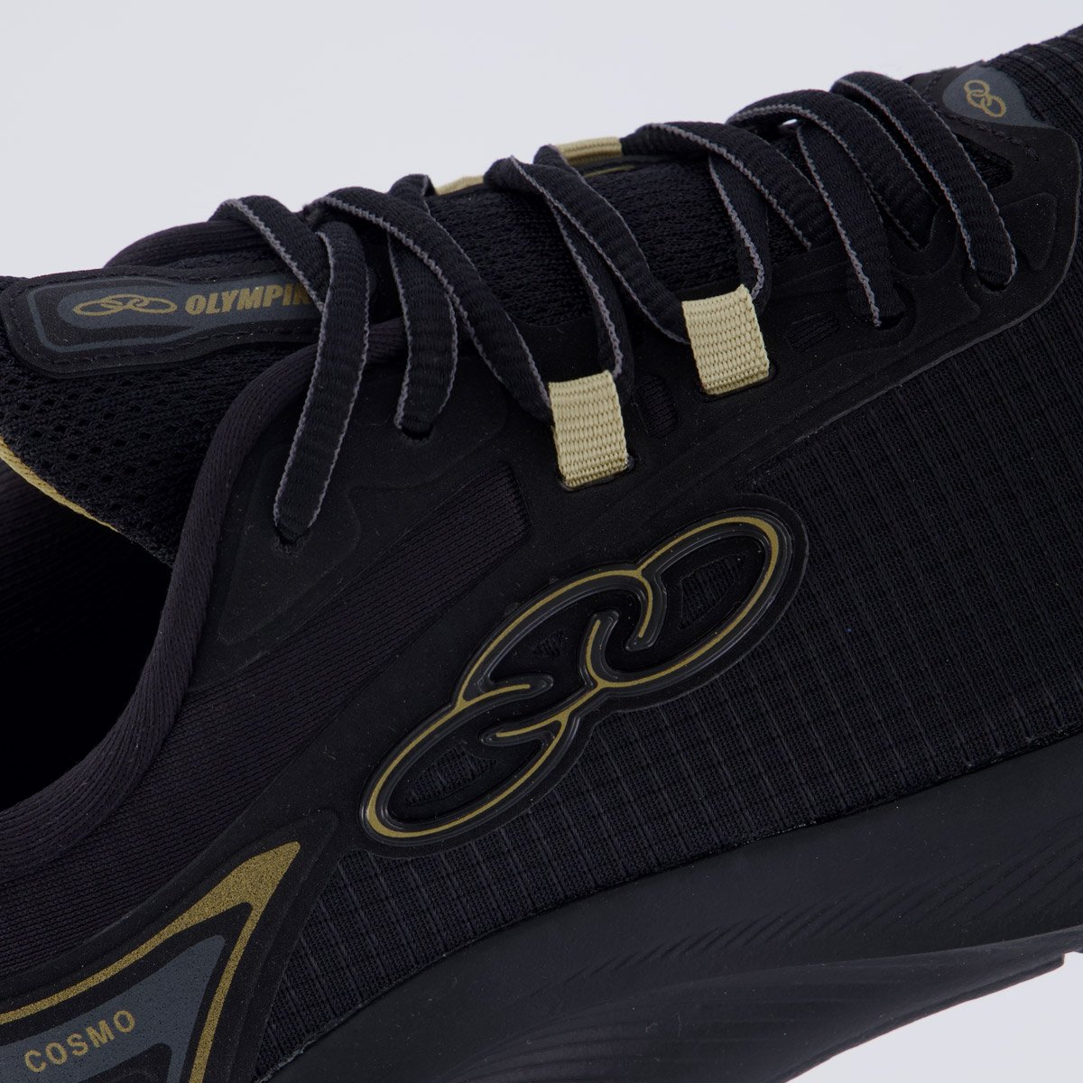 Tênis Olympikus Cosmo Preto e Dourado Preto 7