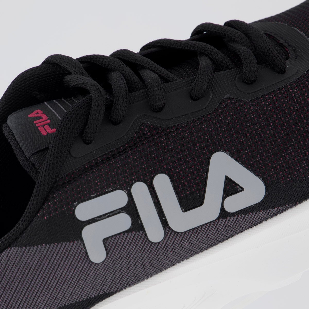 Tênis Fila Vector Feminino Preto e Grafite Preto 7
