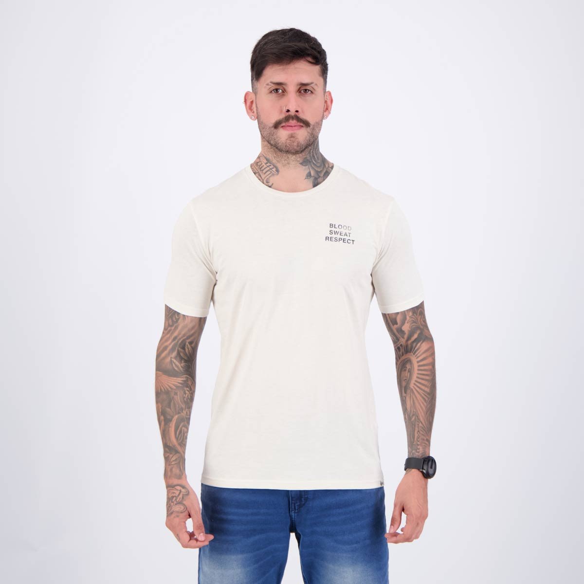 Camisa Under Armour Payoff SS Off White