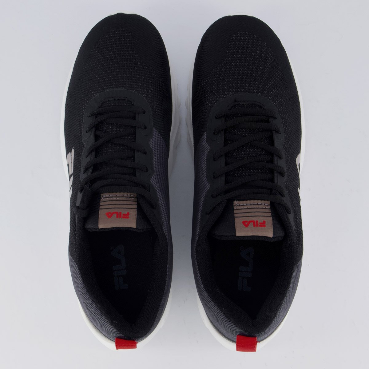 Tênis Fila Vector Preto e Grafite Preto 4