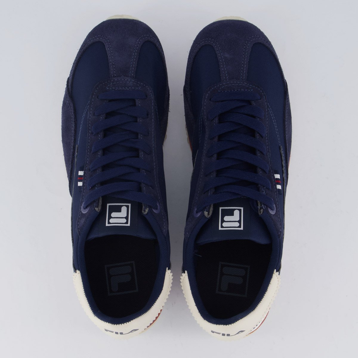 Tênis Fila 70 Trainer Marinho e Bege Azul Marinho 4