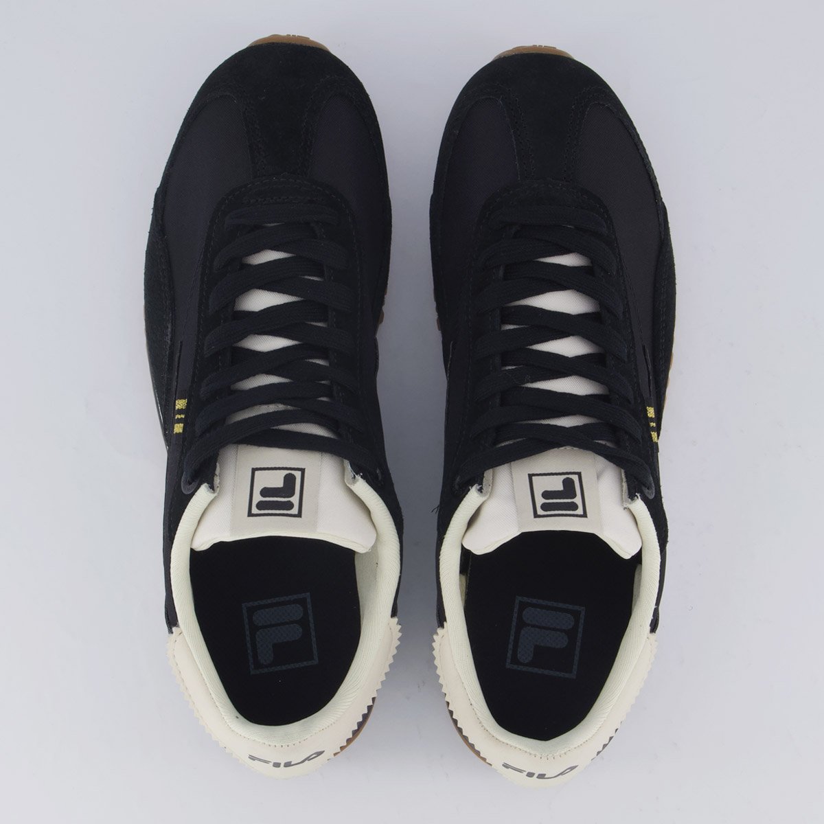 Tênis Fila 70 Trainer Preto e Bege Preto 4
